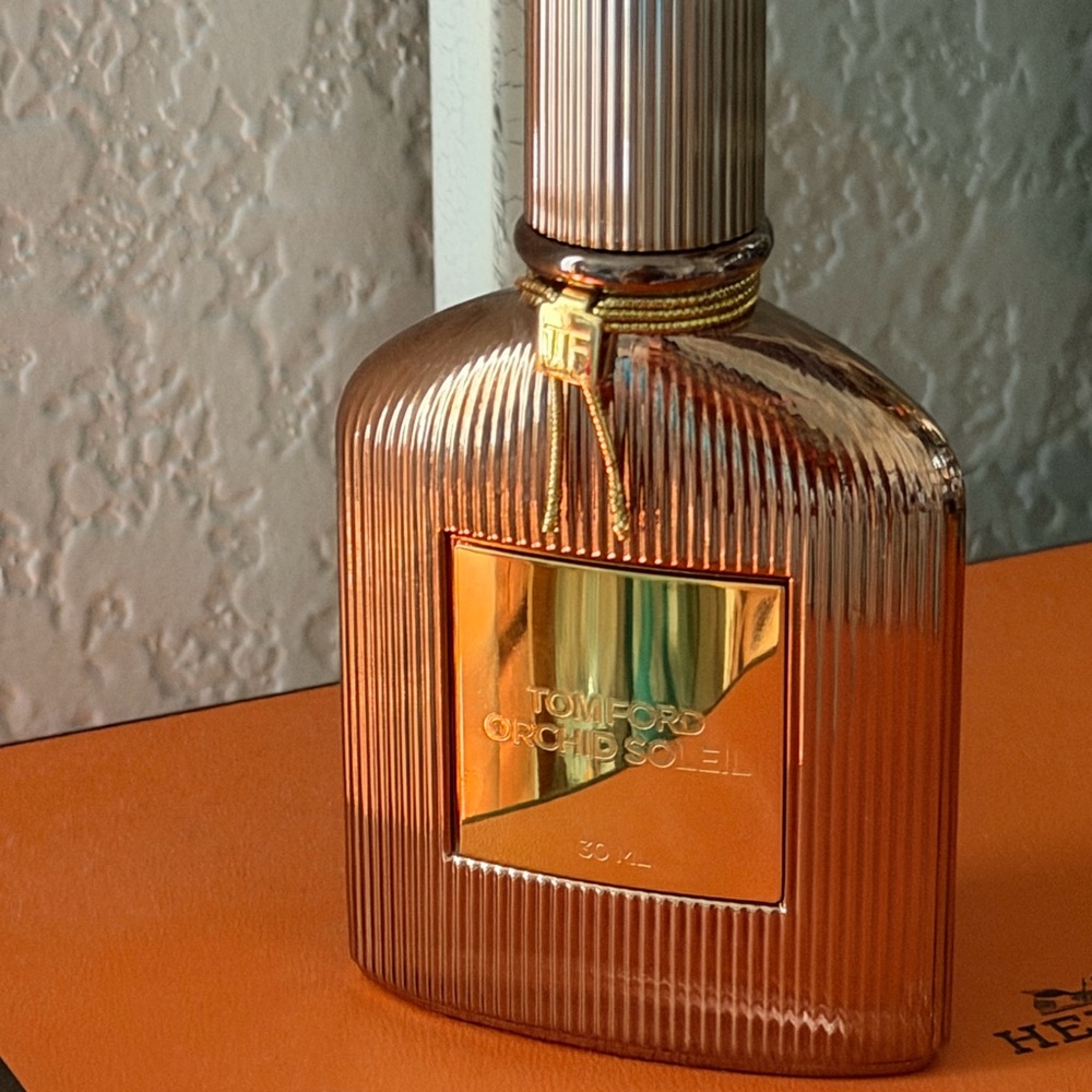 Tom Ford Metallic Gold Perfume Bottle